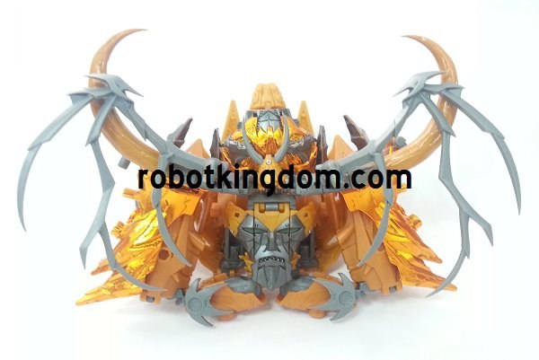 Takara TF Prime AM 19 Gaia Unicron Images Review   Big Yellow Planet Eater Out Of Box  (7 of 16)